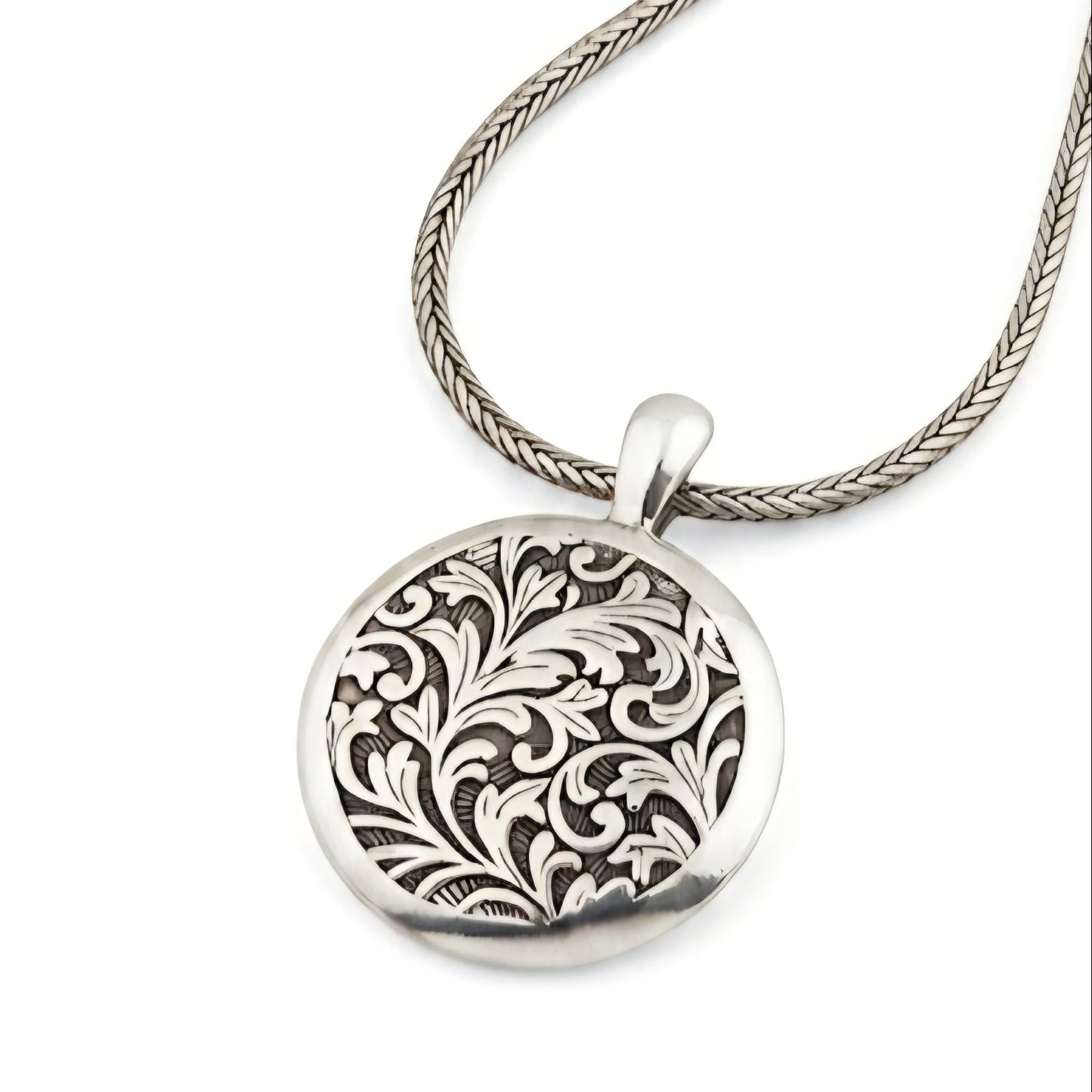 Floral Arabesque Pendant