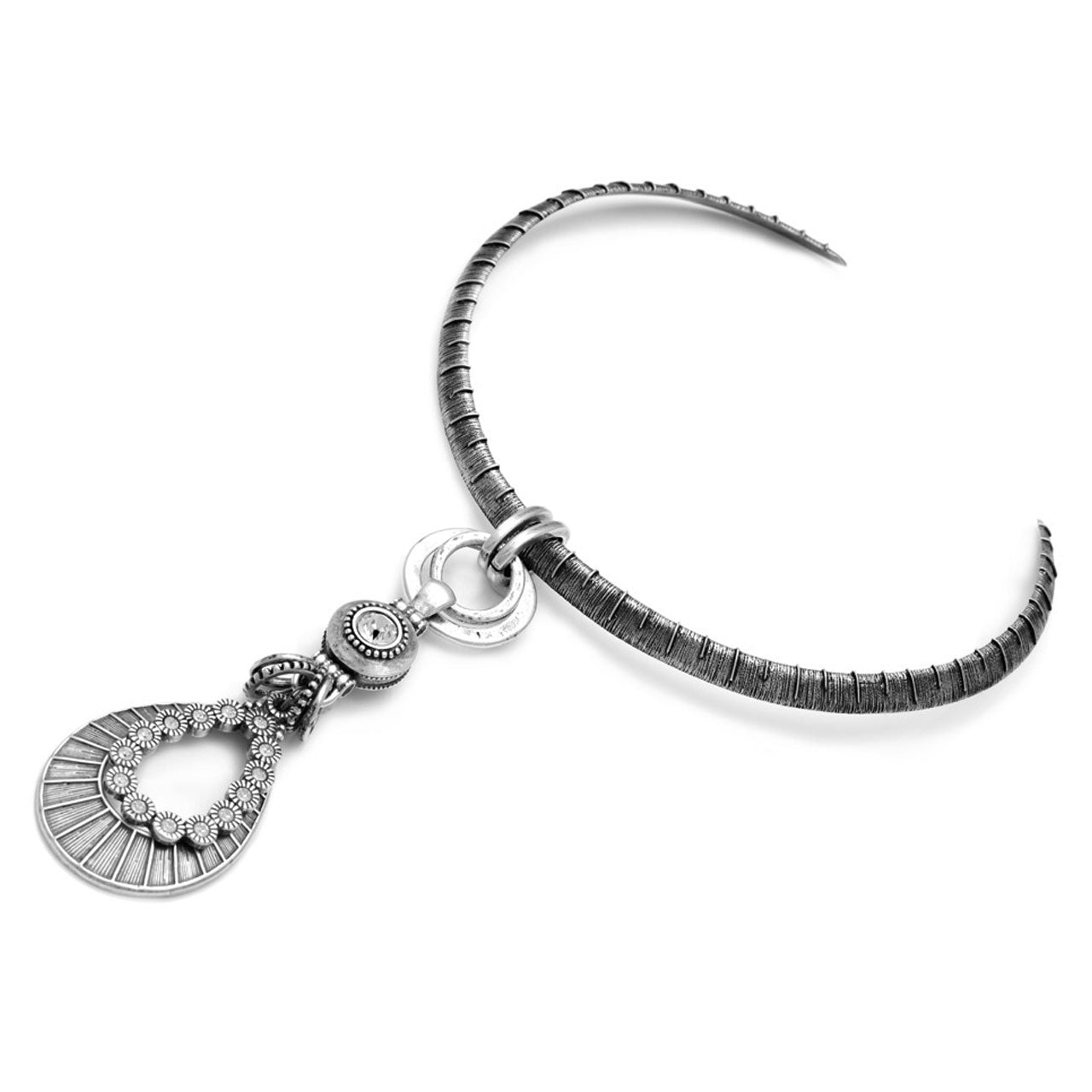 Crystal Teardrop Pendant
