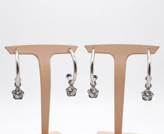 Glittering Rose Earring (E2008)