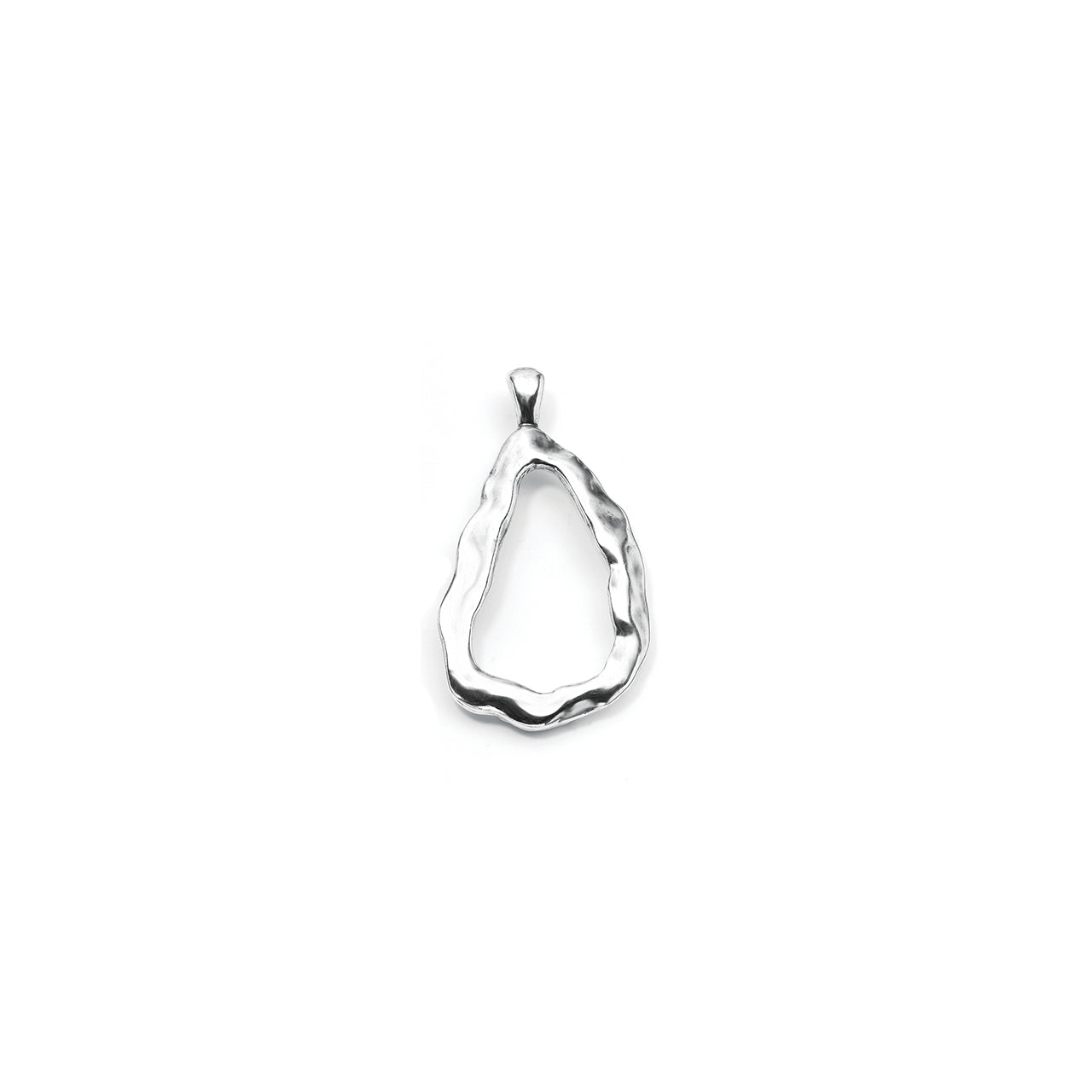 Organic Silver Pendant. EN843