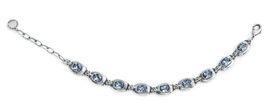 Lily Rose Denim Couture Bracelet. B1211