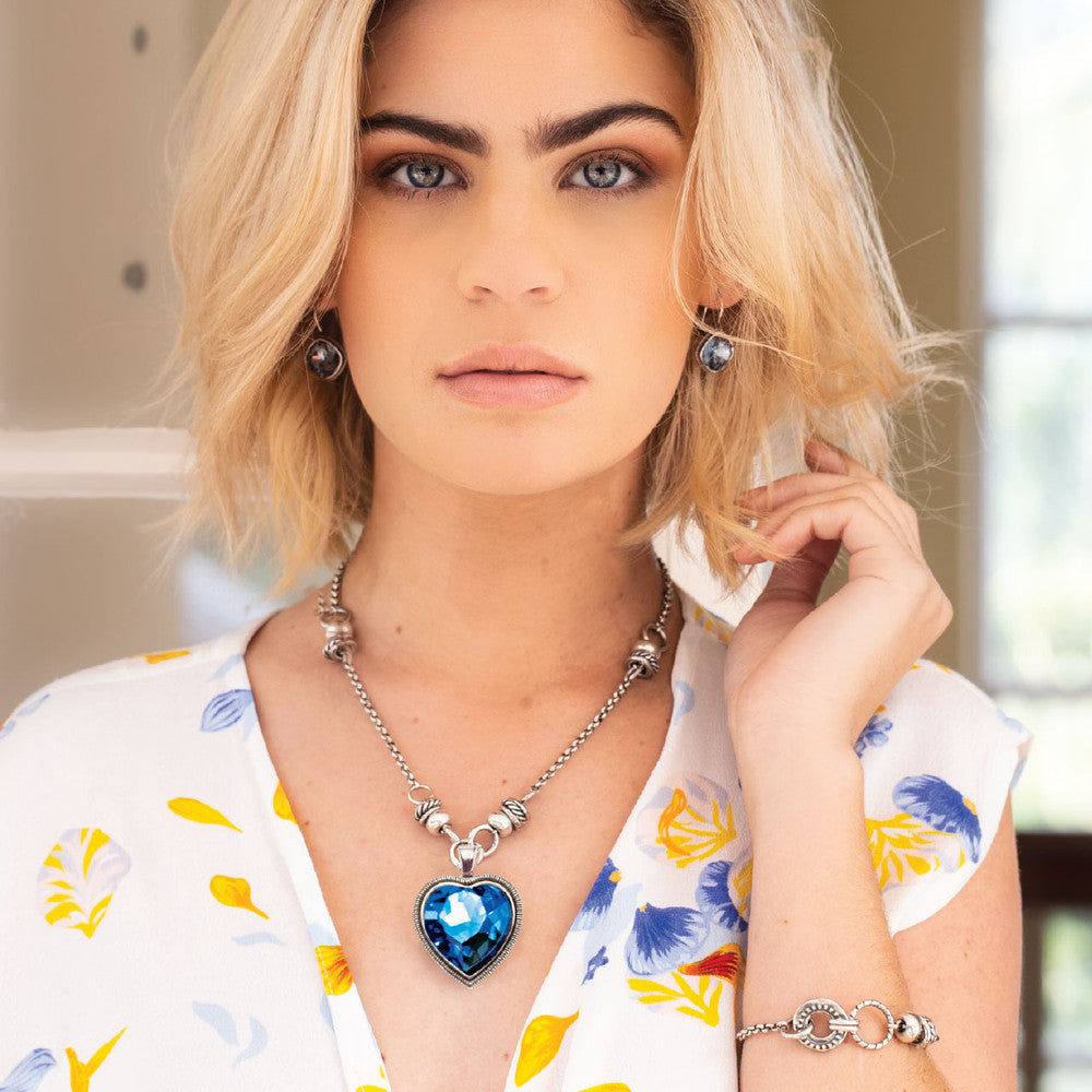 In The Mix Necklace - N1811 - R499
Geometric Denim Drop Earrings - E4459 - R499
In The Mix Bracelet - B1433 - R299