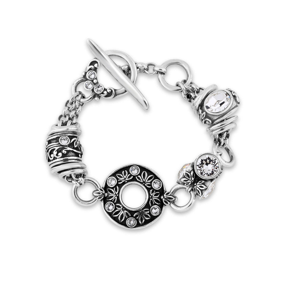 Lily Rose Floral Bracelet
