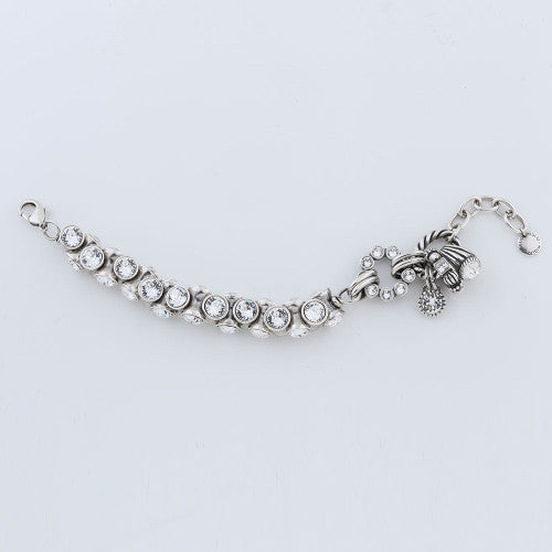 B.Silver Chucky Twist Bracelet