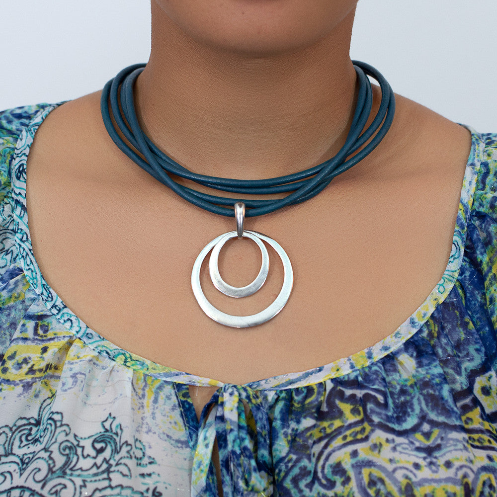 Burnished Silver Multi-Link Enhancer -