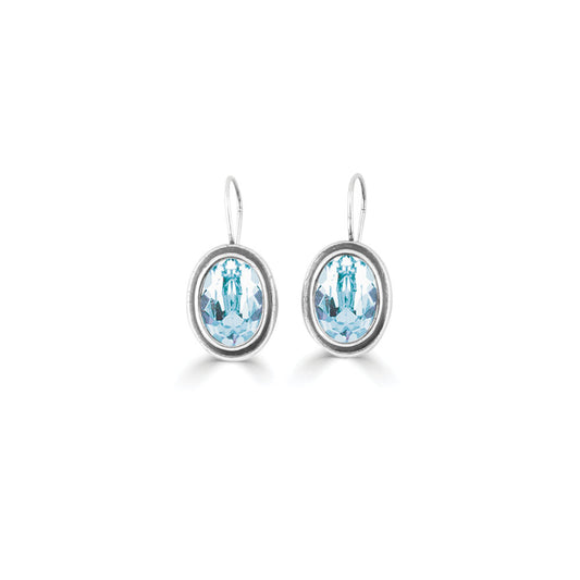 Solace Light Azure Drop Earrings (E4687)