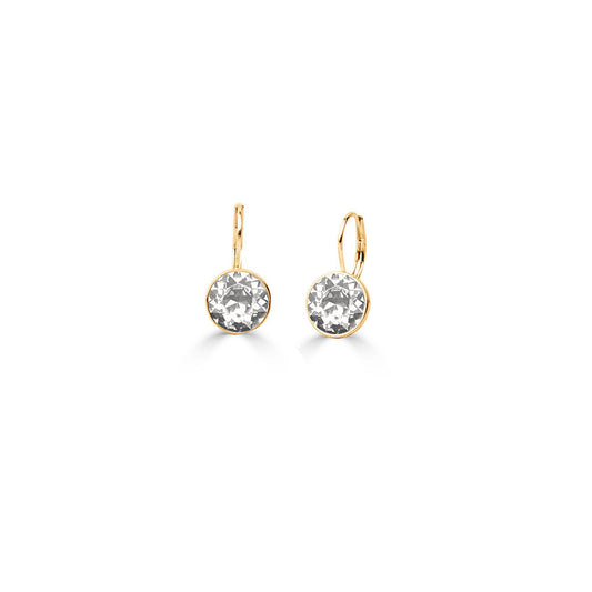 18ct Gold-plated Petite Glam Rock Earrings. E4689