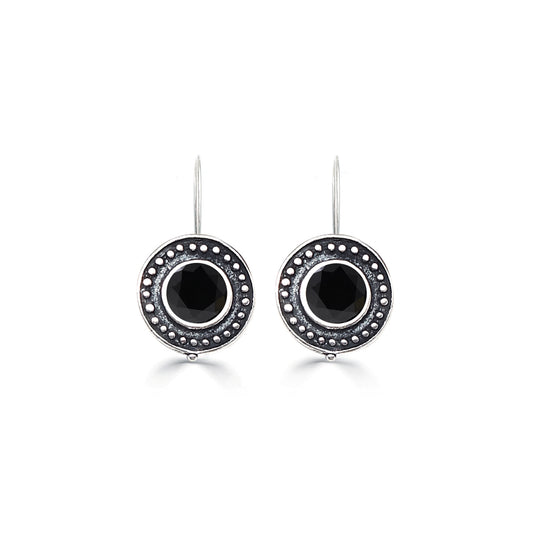 Halo Petite Drop Earrings (E6052)