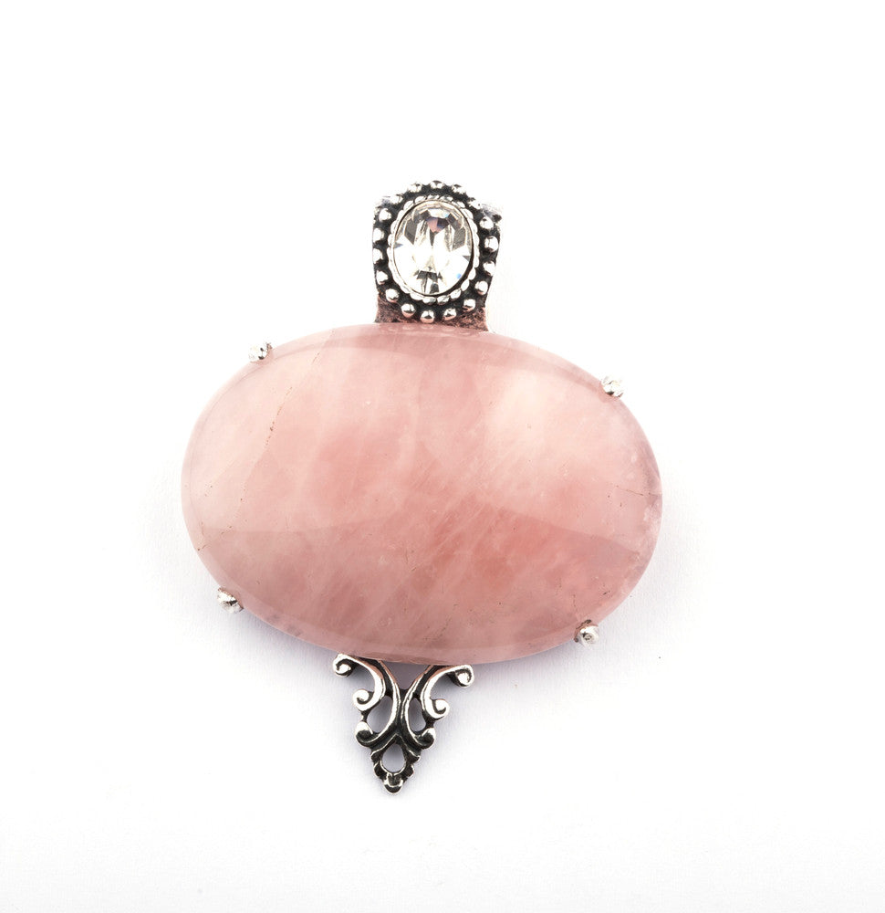 Rose Quartz Daydream Pendant. EN1040