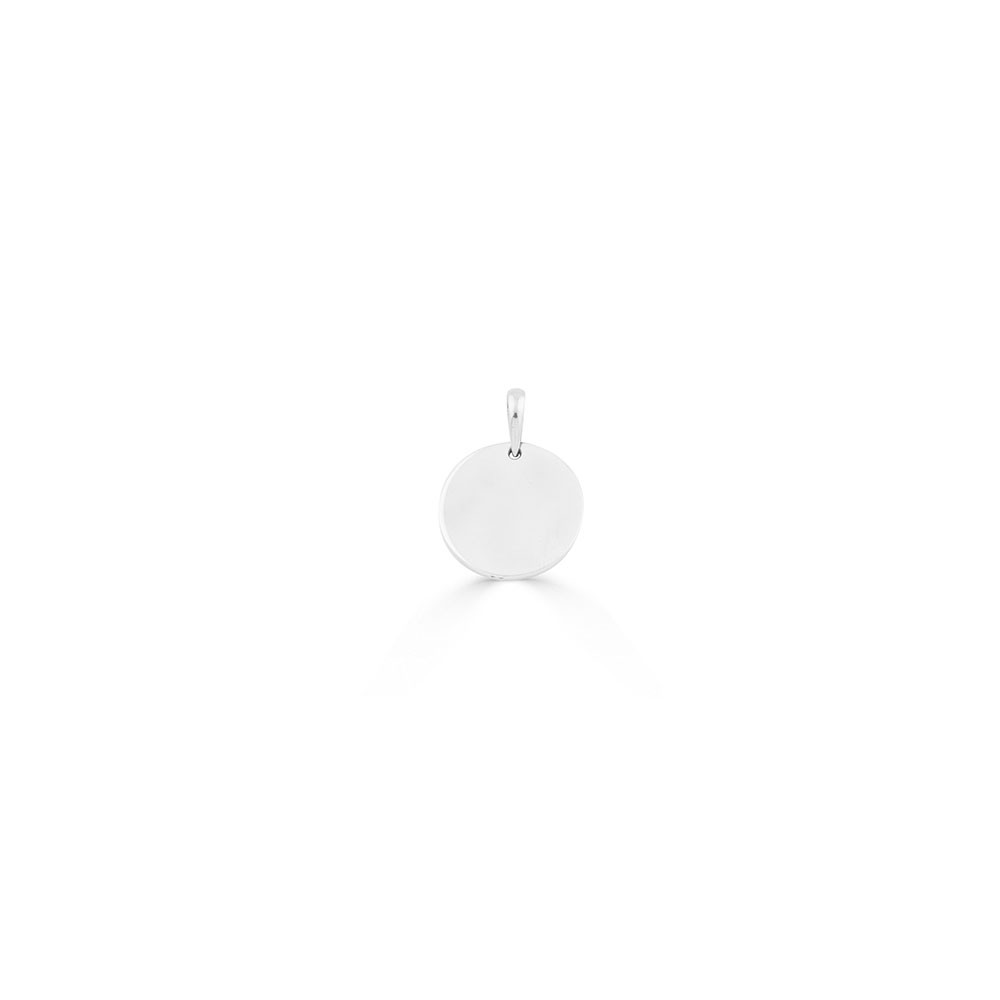 Sterling Silver 925 Petite Disc Pendant