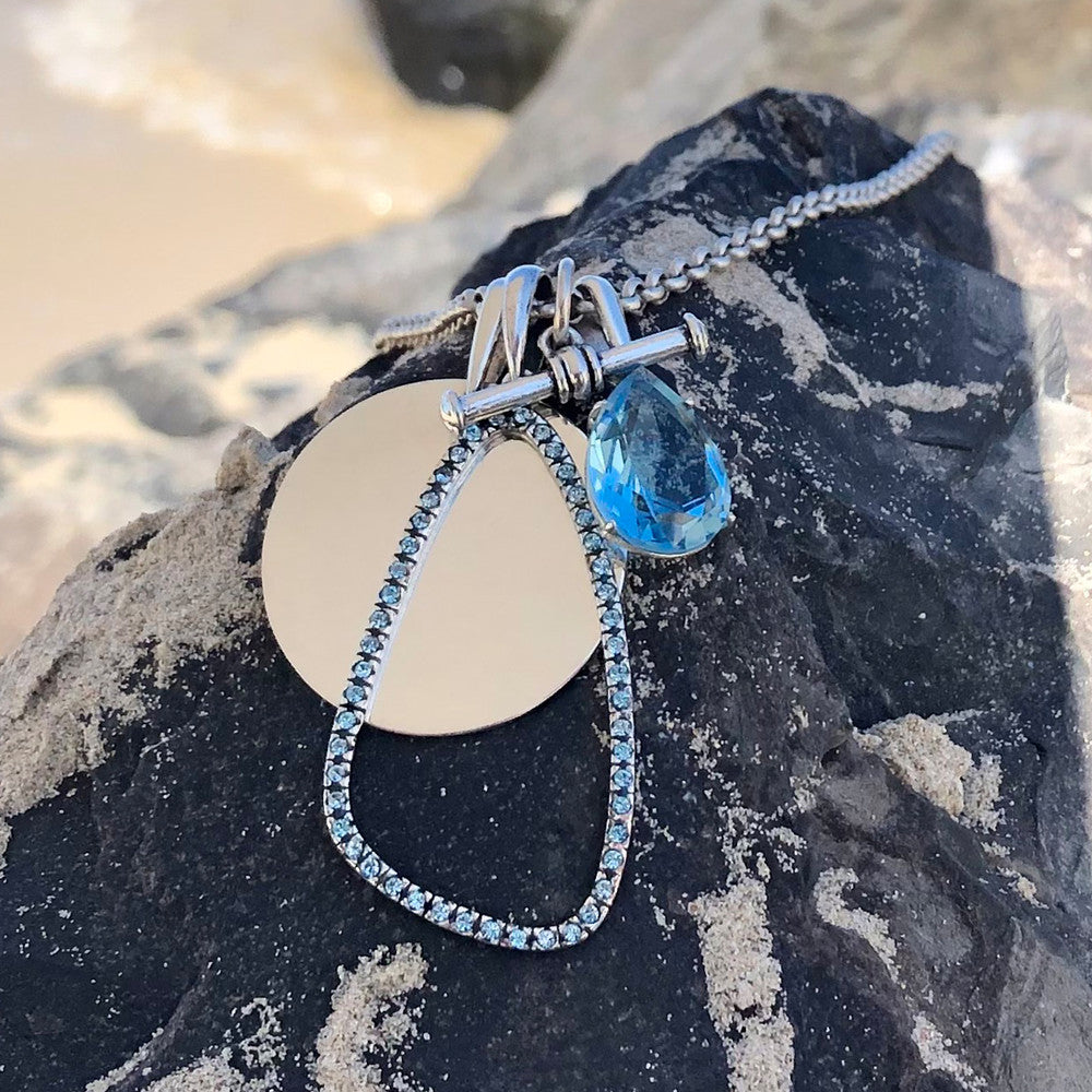 Sterling Silver 925 Bold Disc Pendant