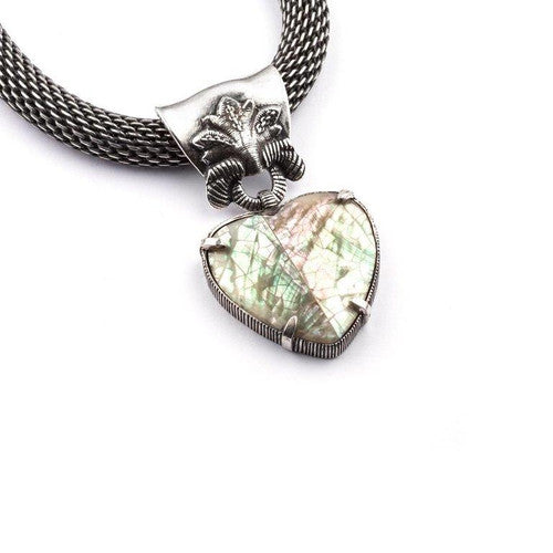 Burnished Silver Mother Of Pearl Enhancer