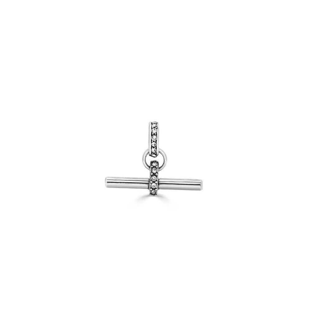 Link Me Up Crystal T-Bar Slider Pendant