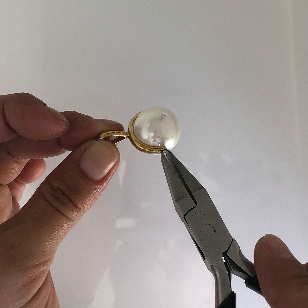 18ct Gold Vermeil Pearl Pendant