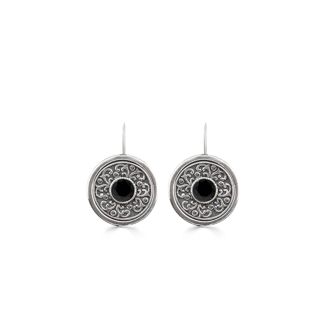 Enchanted Medallion Drop Earrings (E6054)