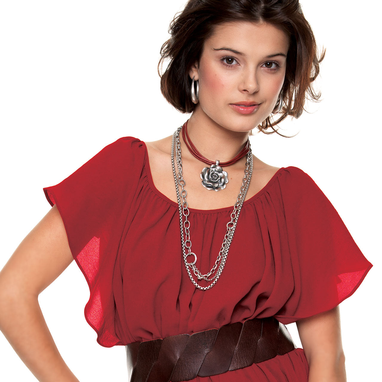 Salsa Leather Necklace. N1441
