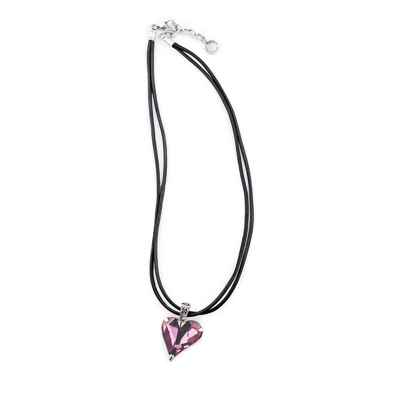 Blossom Amethyst Heart. EN1055