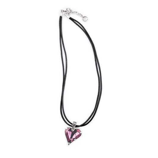 Blossom Amethyst Heart. EN1055