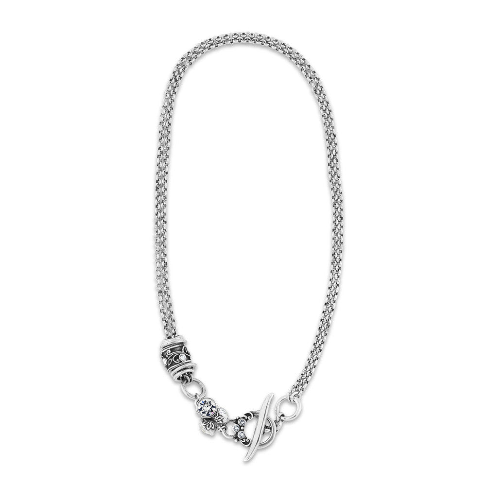 Lily Rose Floral Necklace. N1505