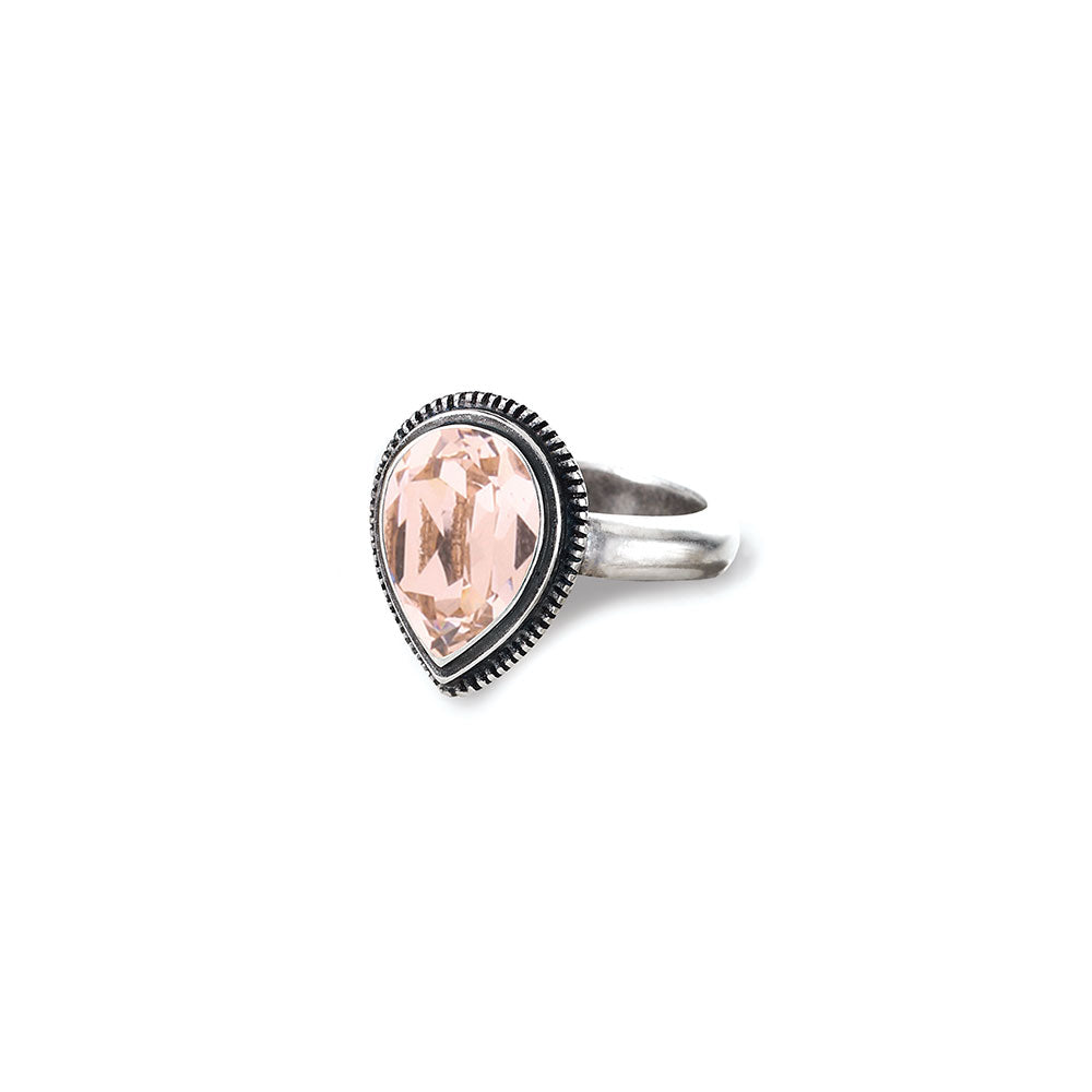 Swarovski Crystal Teardrop Ring