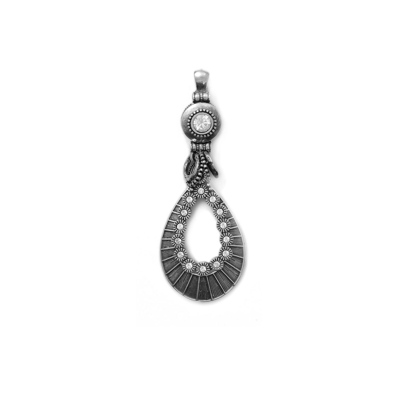 Crystal Teardrop Pendant
