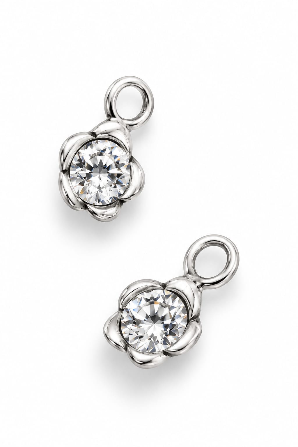 Glittering Rose Earring (E2008)