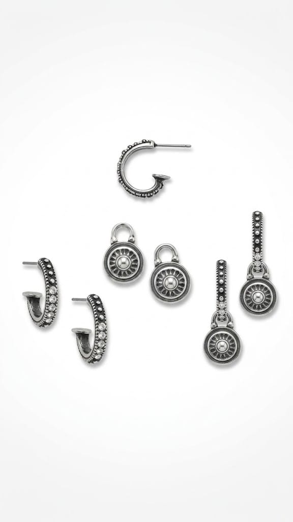 Ophelia Hoop Earrings (E2489)