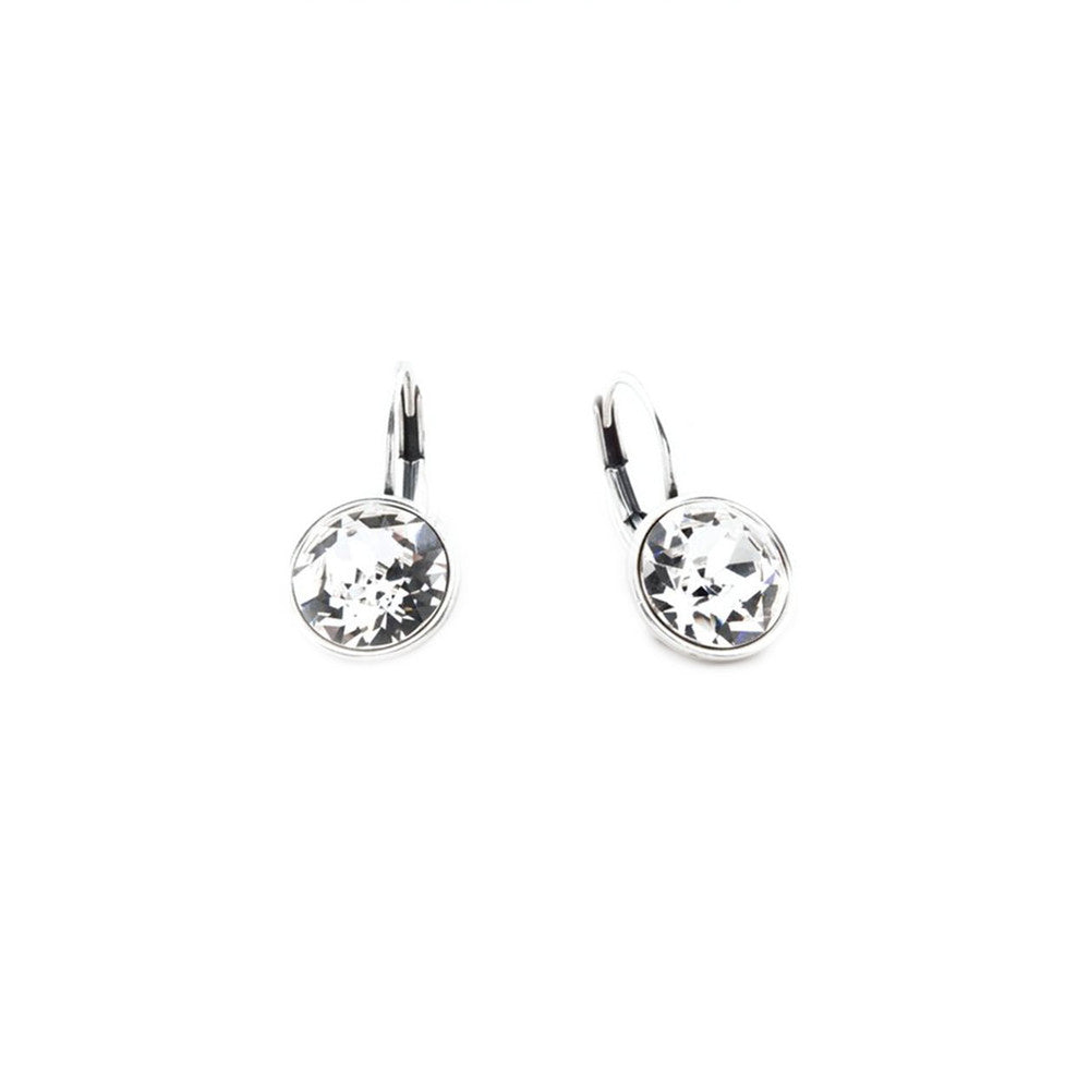 Petite Glam Rock Drop Earrings (E2838)

• Miglio burnished silver
•10mm brilliant-cut Swarovski® crystal
• lever back clasp fastening