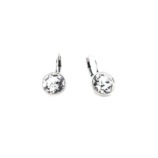 Petite Glam Rock Drop Earrings (E2838)

• Miglio burnished silver
•10mm brilliant-cut Swarovski® crystal
• lever back clasp fastening