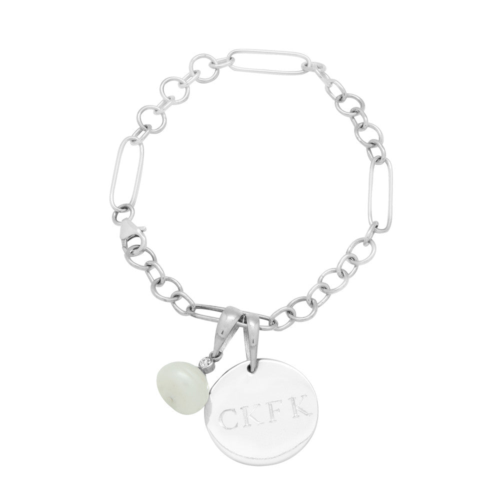 Sterling Silver Charm Bracelet