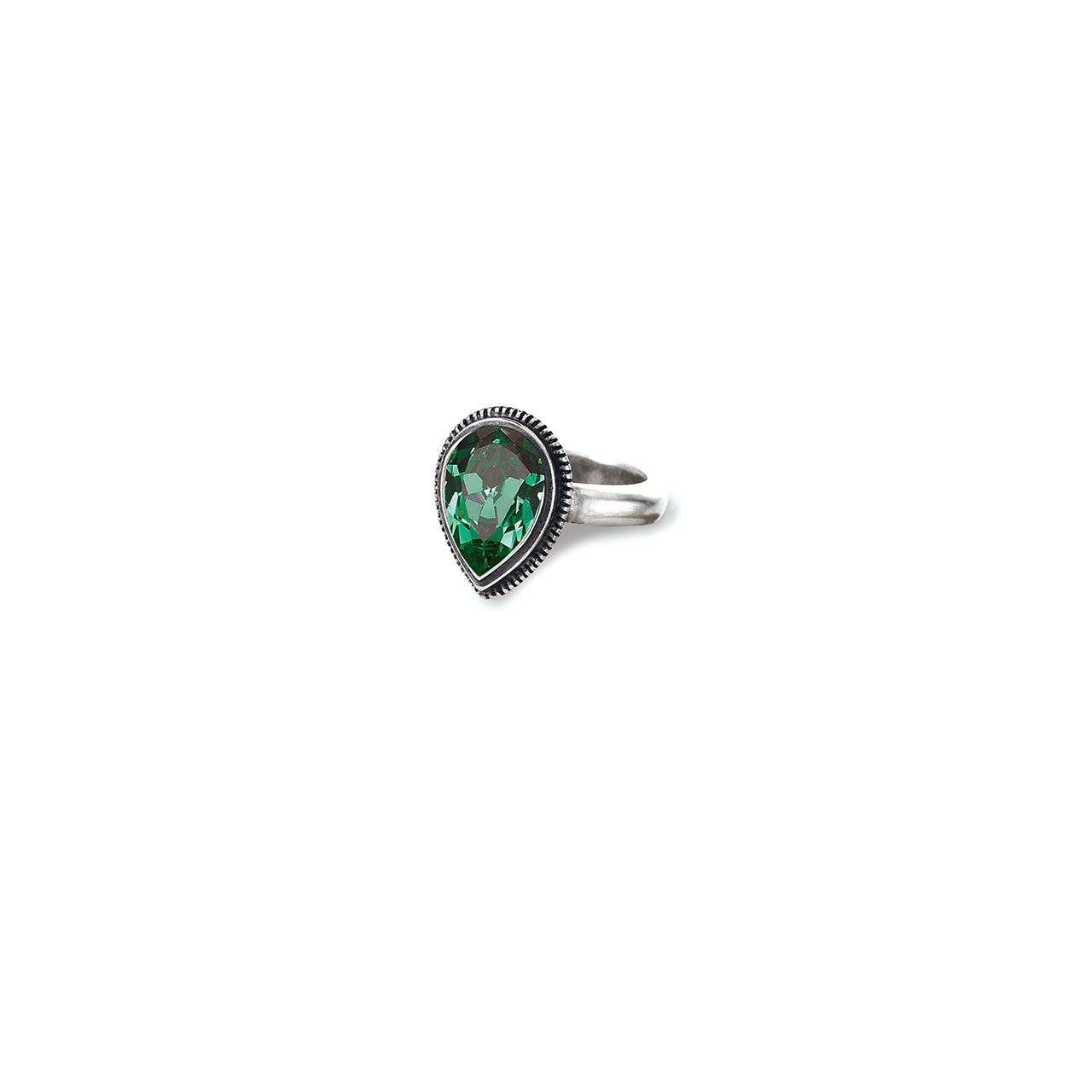 Swarovski Crystal Teardrop Ring